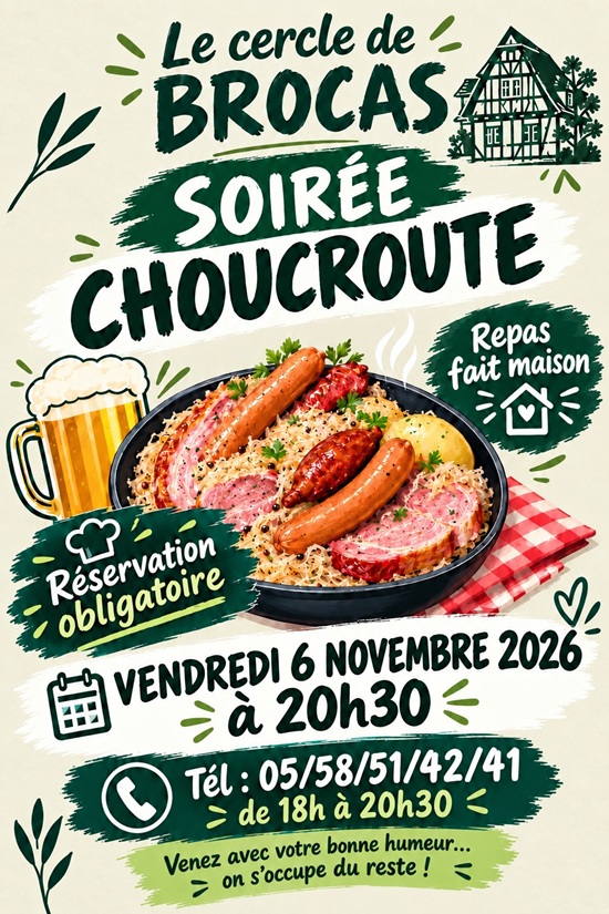 Soirée Choucroute