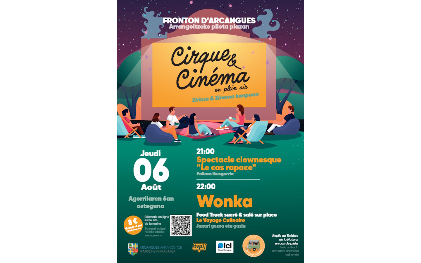 Cinéma en plein air