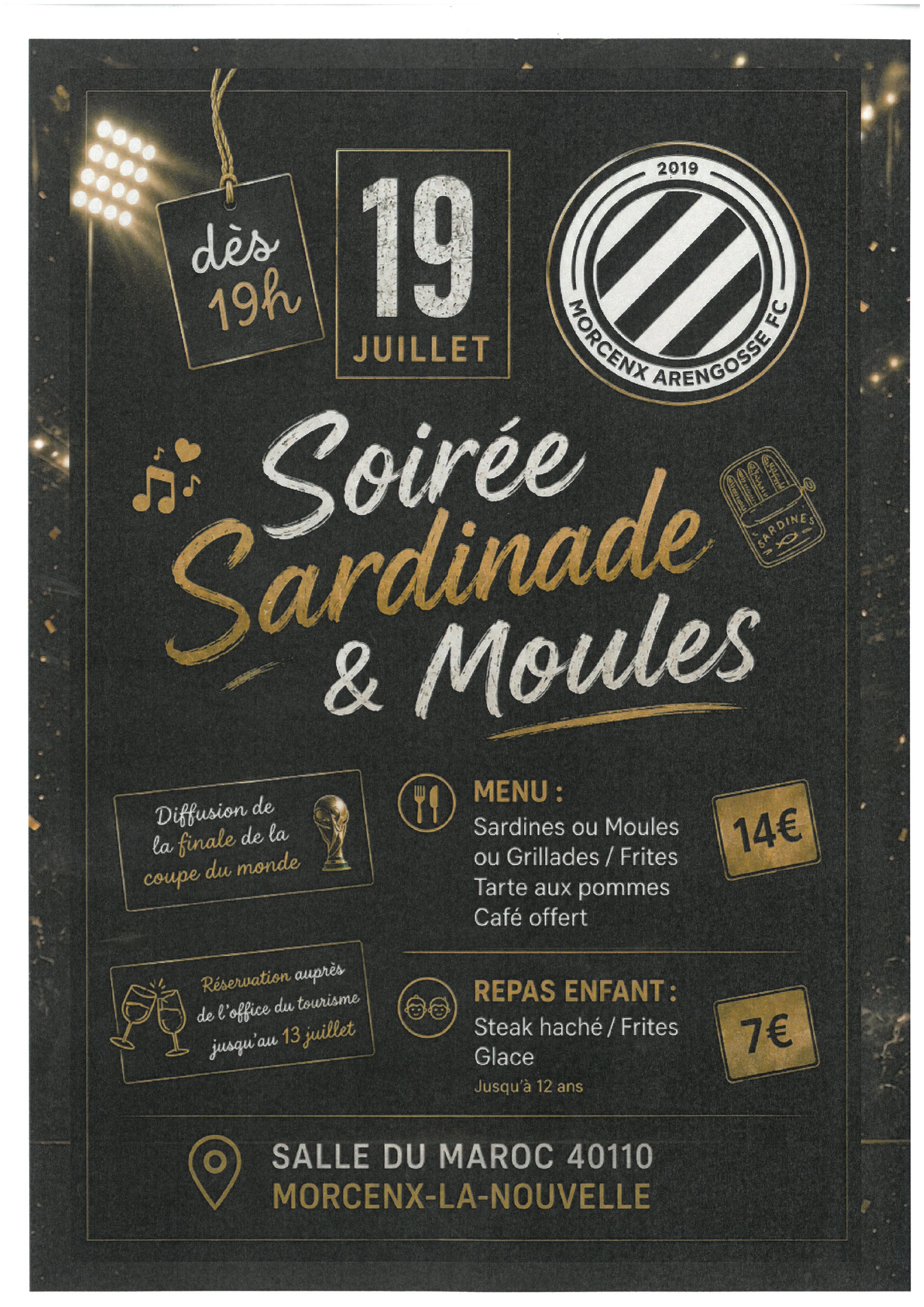 Sardinade du FC Morcenx-Arengosse