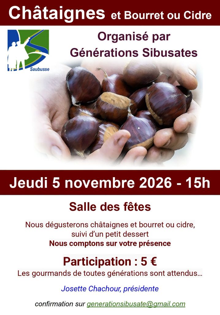 Soirée chataignes