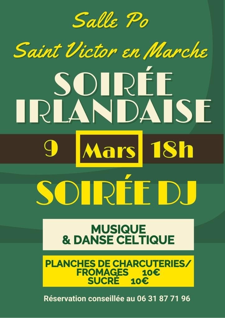 Soirée Irlandaise