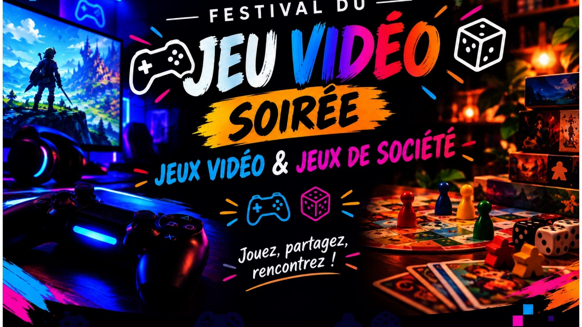 Festival du jeu vidéo : Soirée Jeux