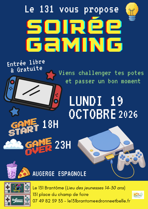 Soirée gaming