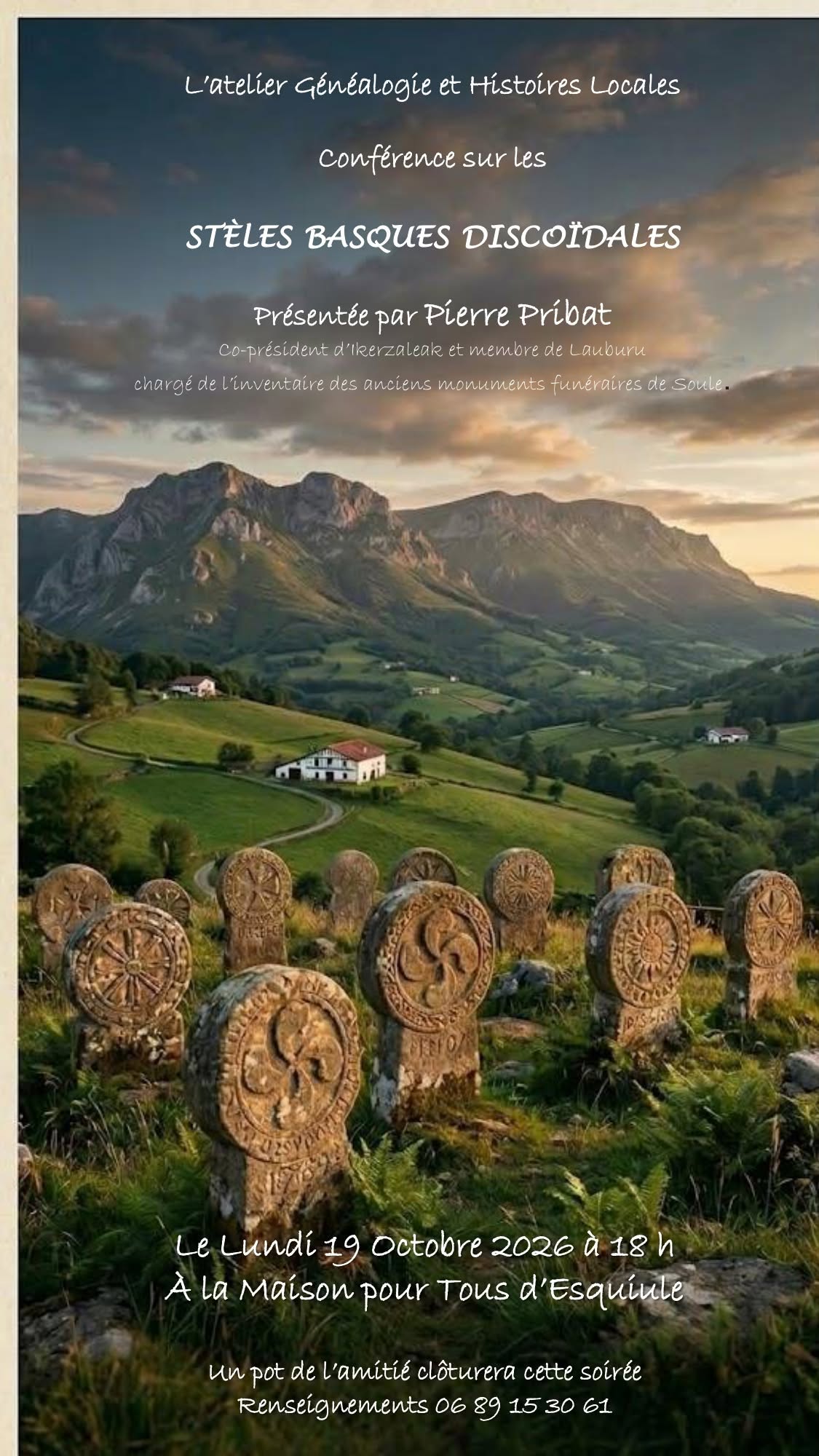 Soirée sur le patrimoine funéraire ancien