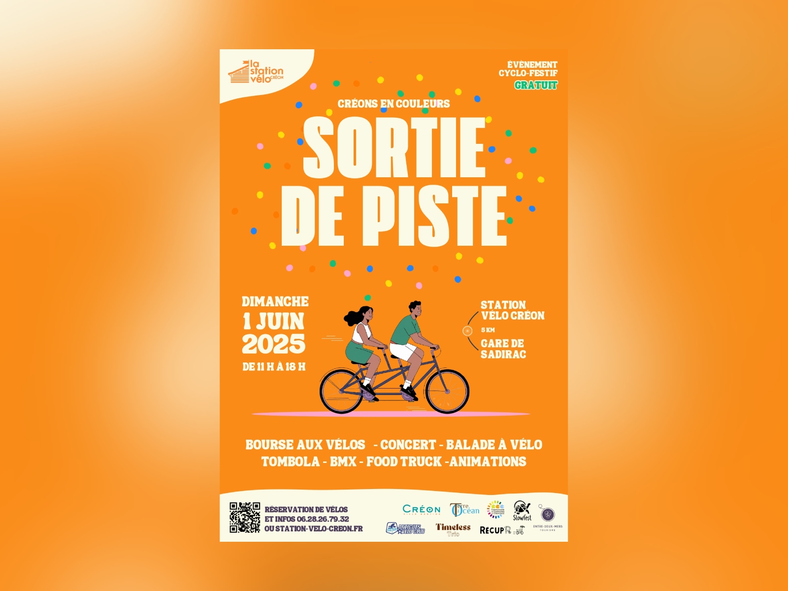 Station Vélo de Créon