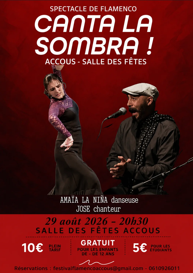 Spectacle de flamenco : Canta la sombra !