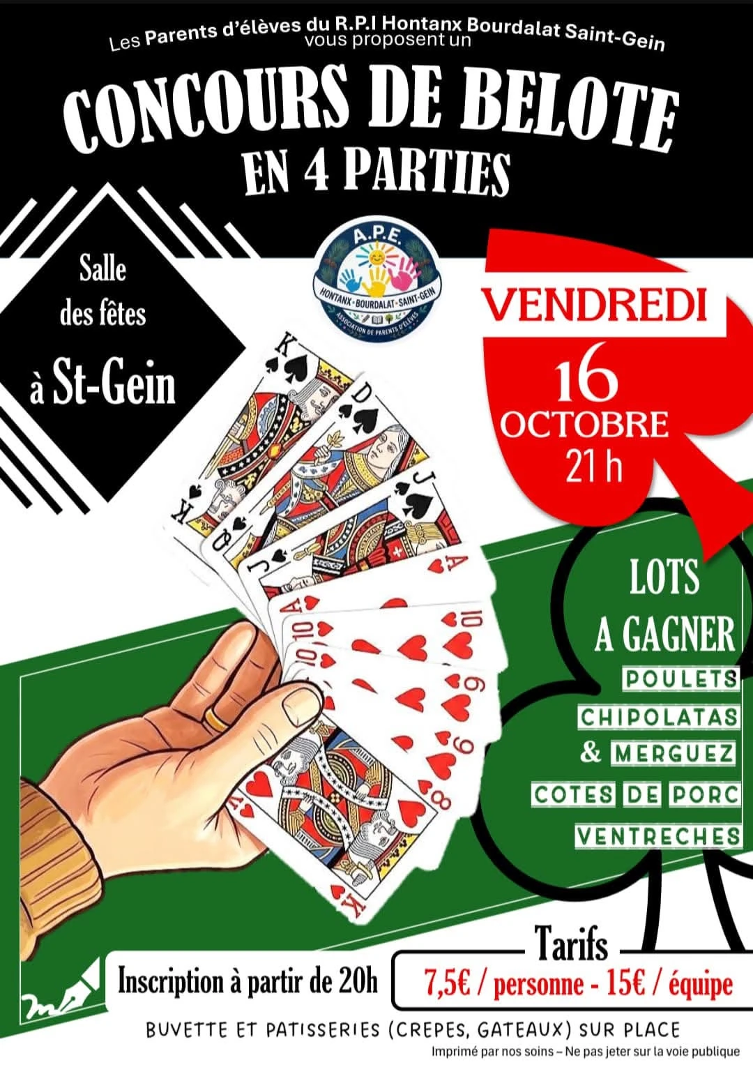 Concours de belote