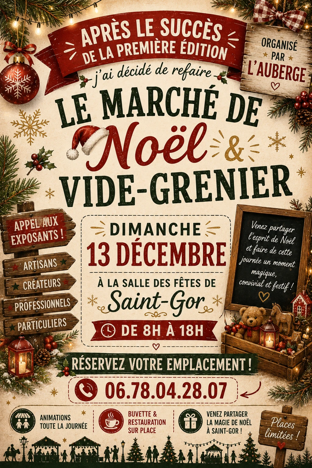 Marché de Noël & Vide greniers
