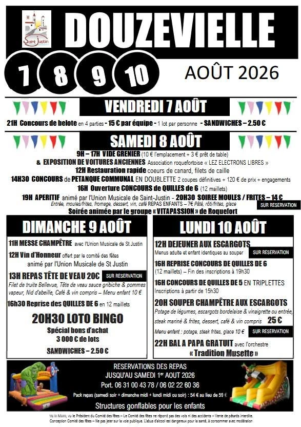 Fêtes de Douzevielle