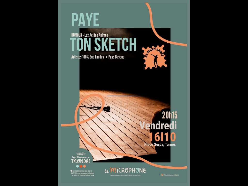Spectacle Paye ton sketch