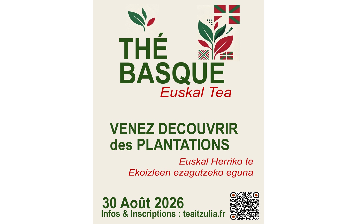 À la découverte des producteurs de thé basque  ...