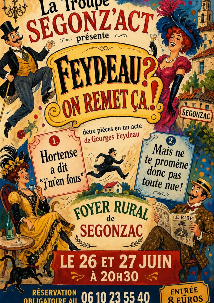 Théâtre - Feydeau ? On remet ça !