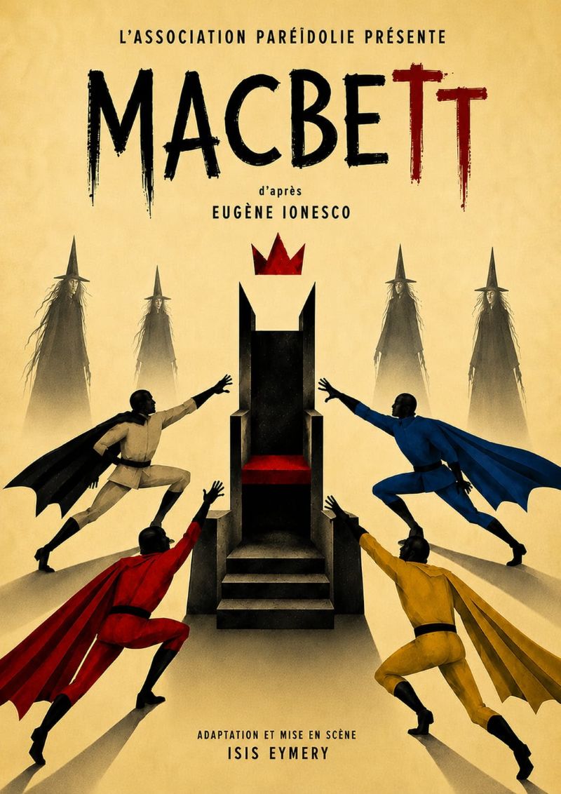 Théâtre Paréïdolie : Macbett Ionesco