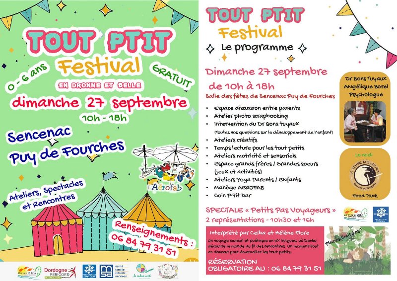 "Tout P'tit festival"