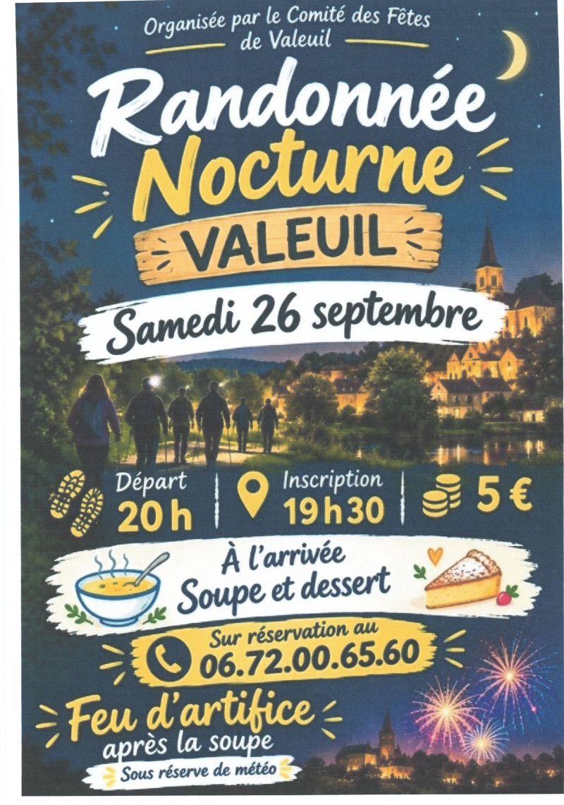 Randonnée nocturne