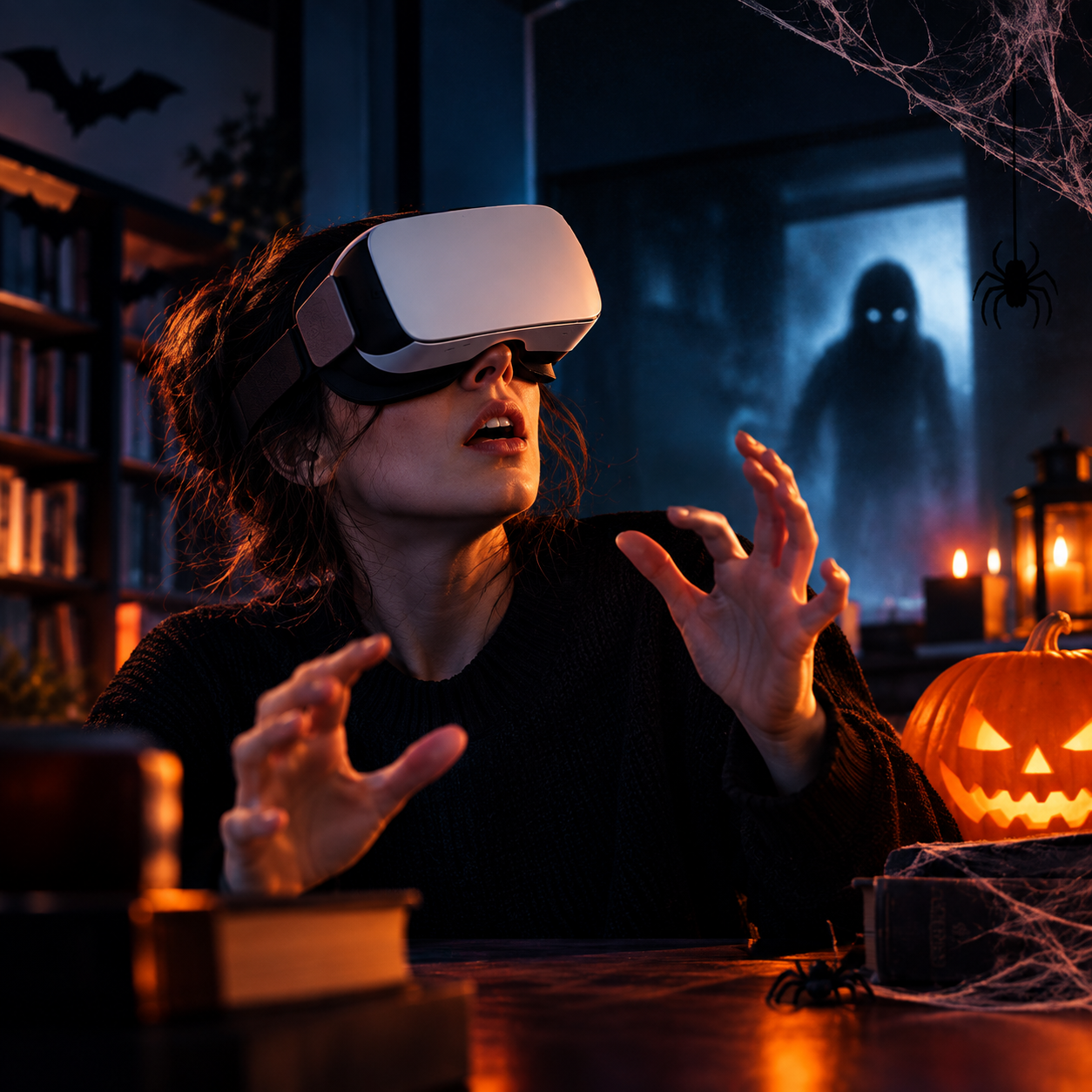 Soirée réalité virtuelle d'horreur