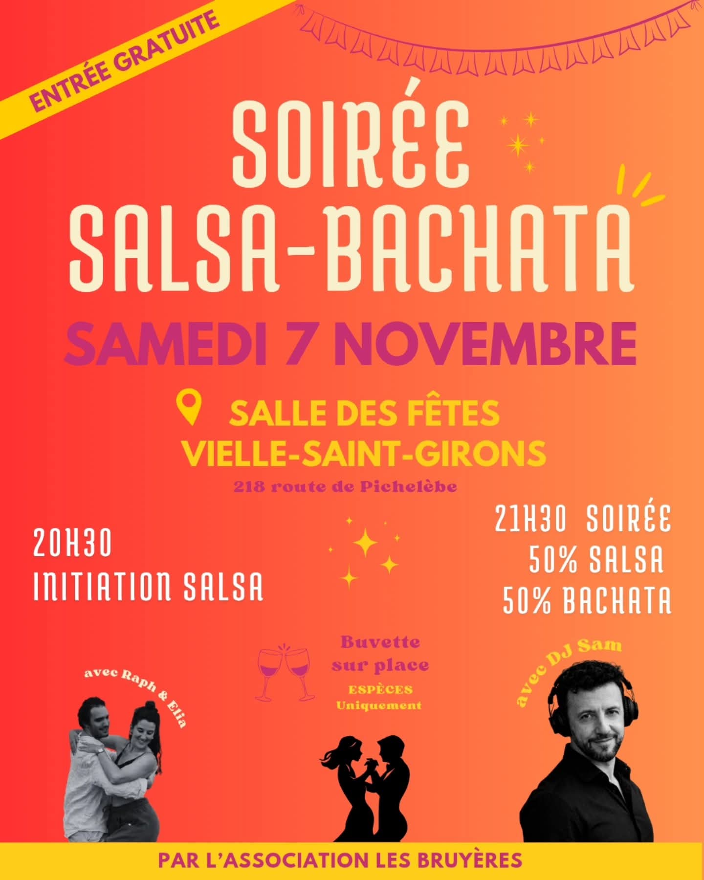 Soirée Salsa-Bachata