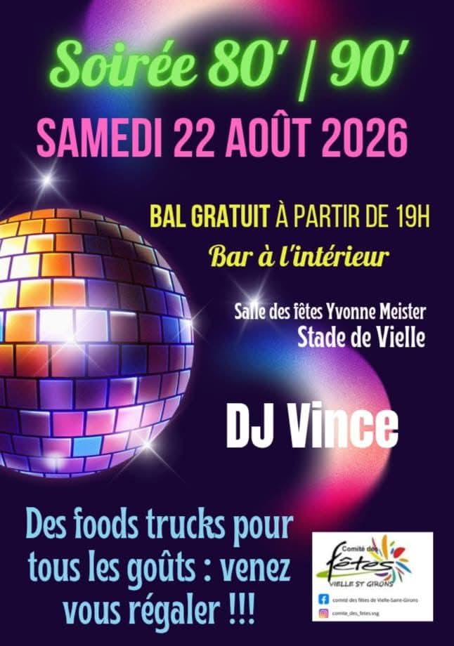 Soirée années 80 et 90