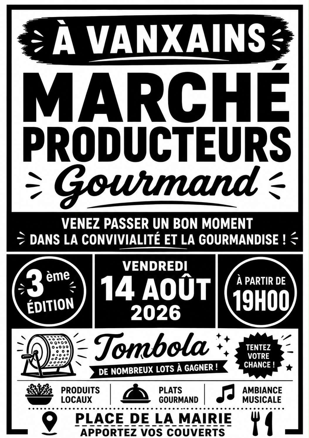 Marché gourmand de producteurs
