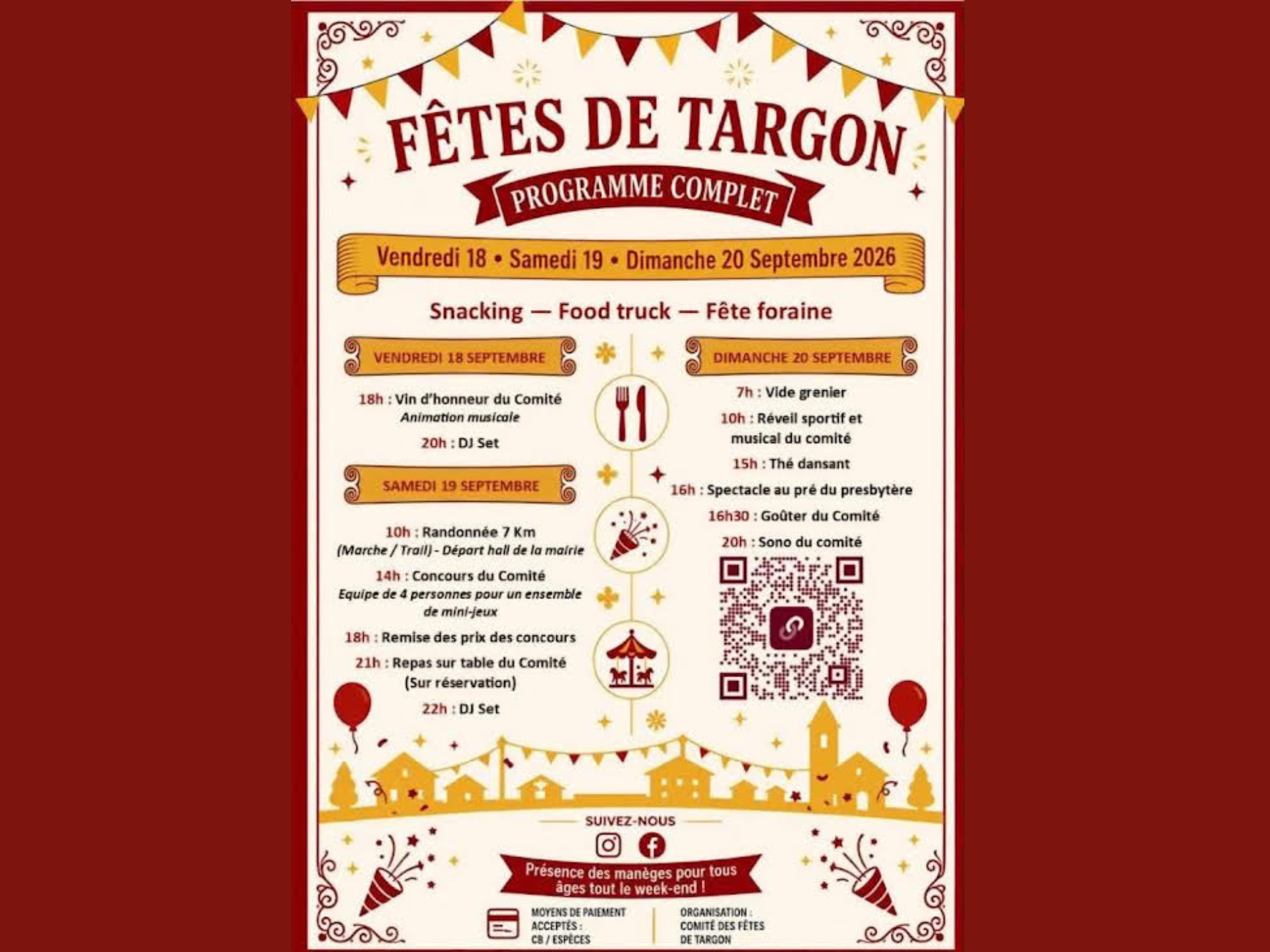 Fêtes de Targon