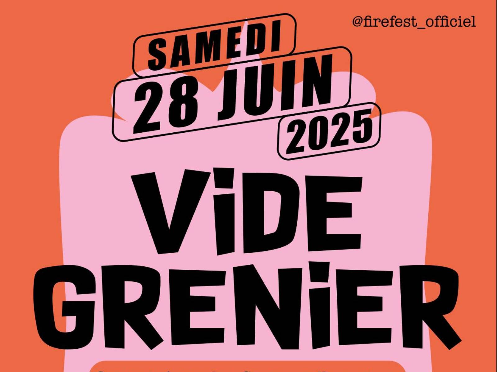 Festival Firefest:  vide grenier