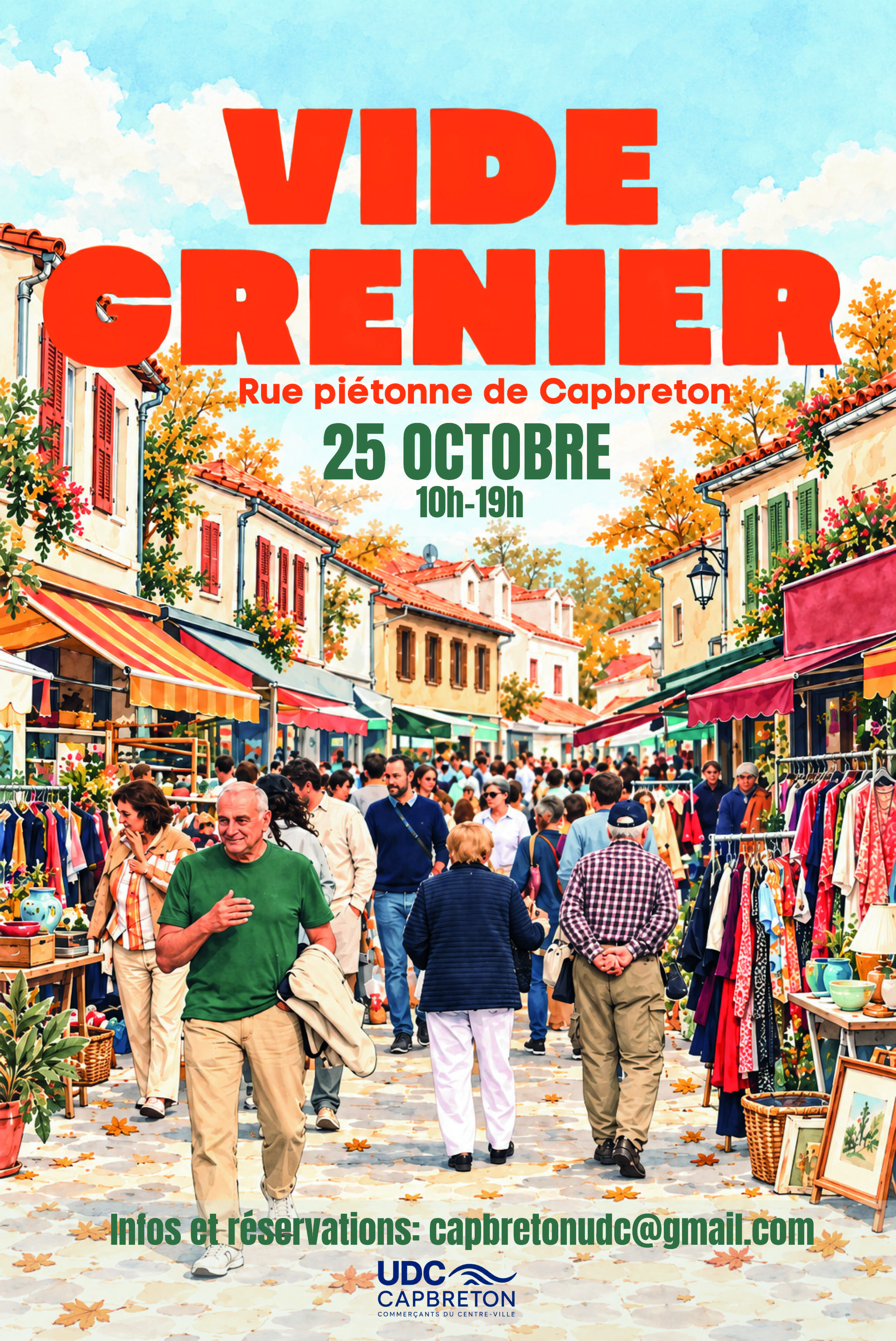 Vide grenier des commerçants du centre-ville de Capbreton