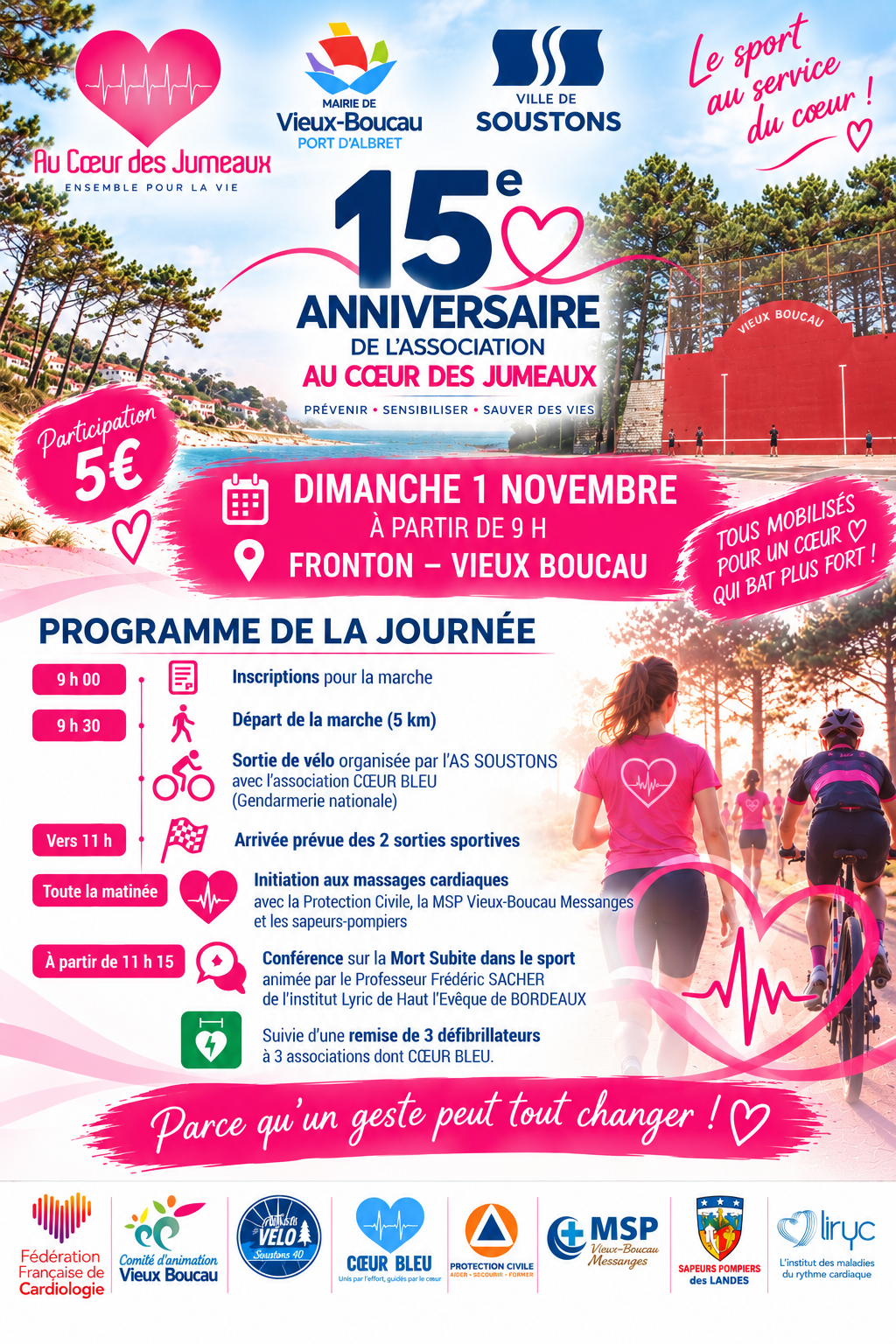15ème anniversaire de l'association "Au cœur des jumeaux".