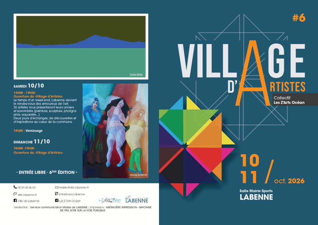 Village d'Artistes 2026