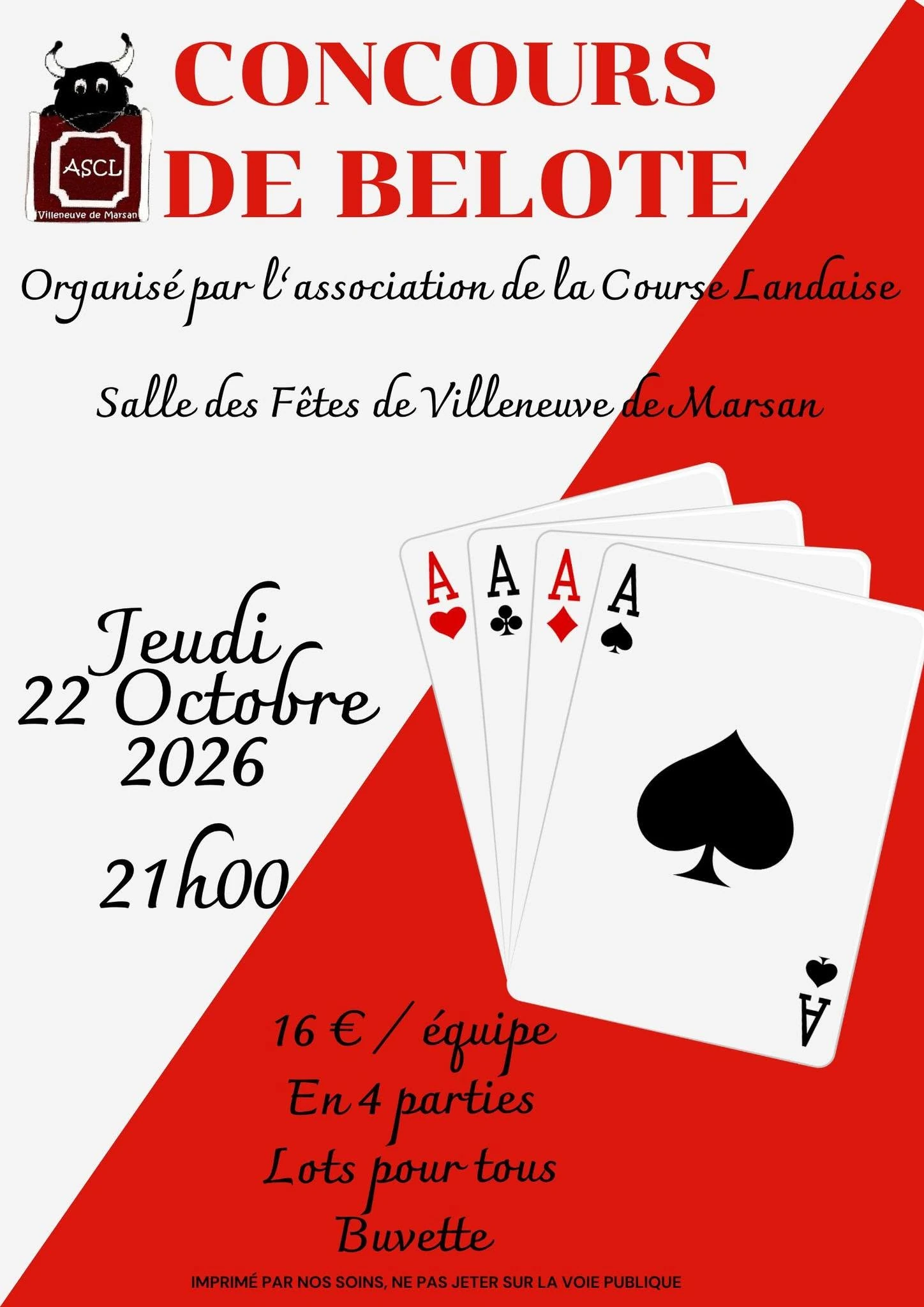 Concours de belote