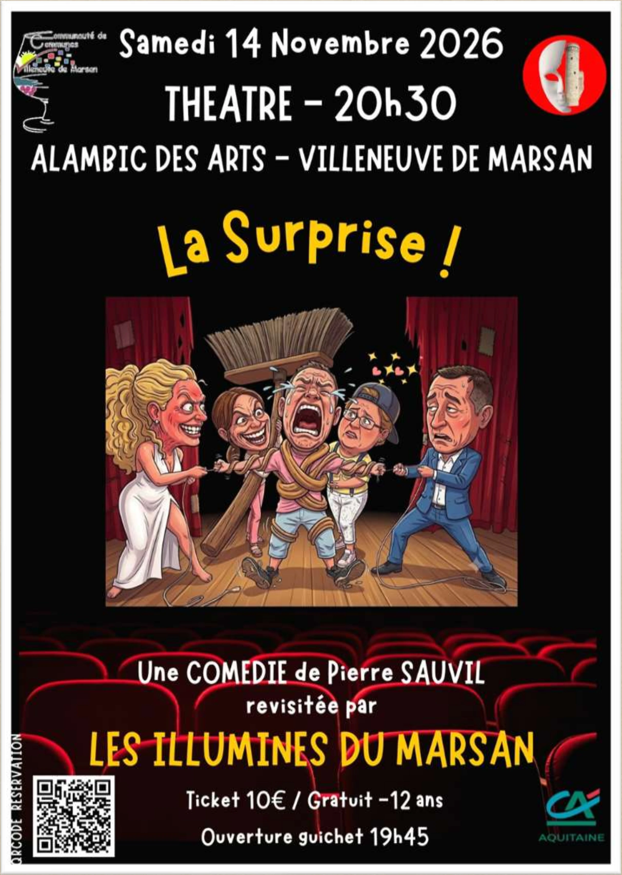 Théâtre : La Surprise !