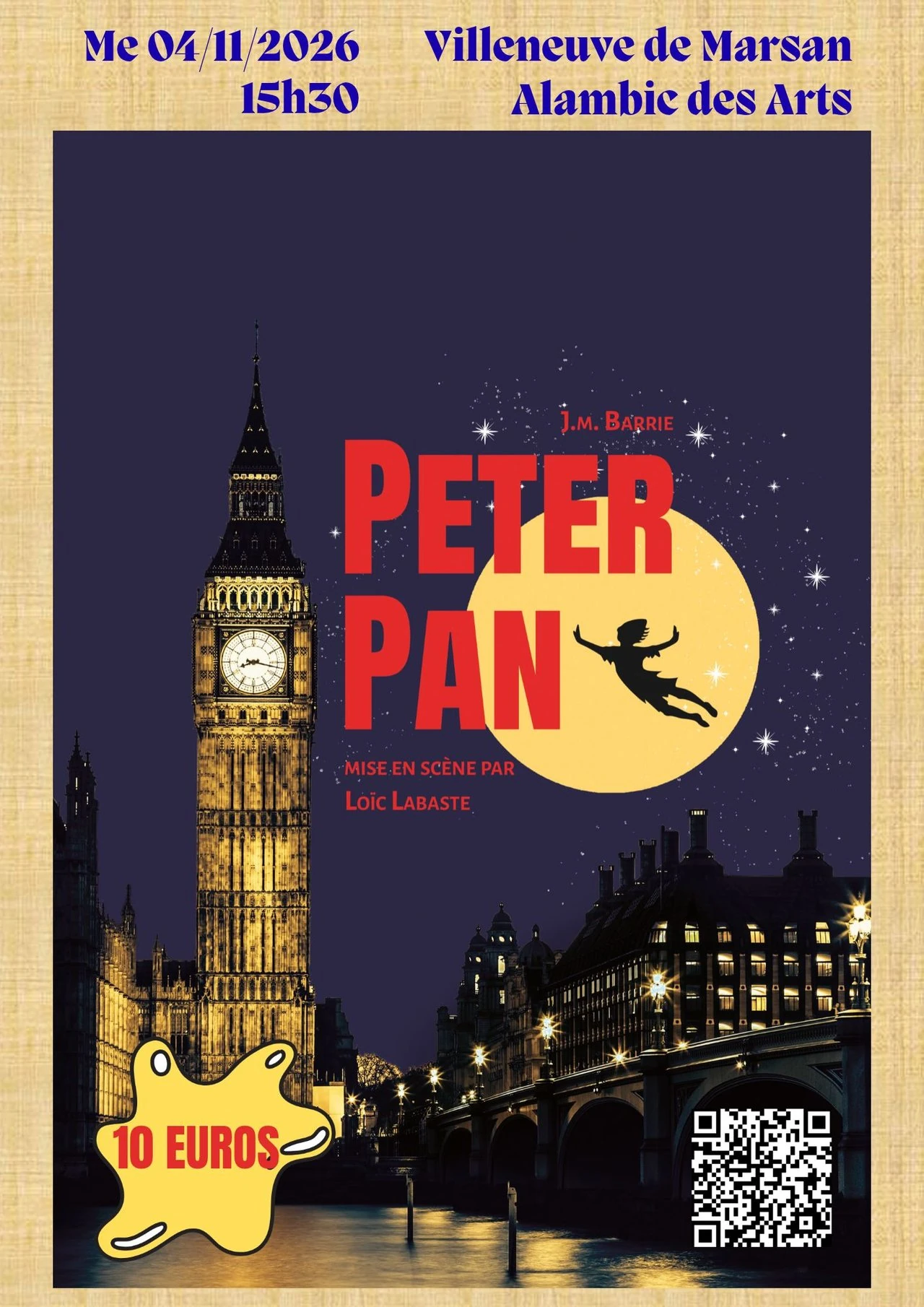 Spectacle : Peter Pan