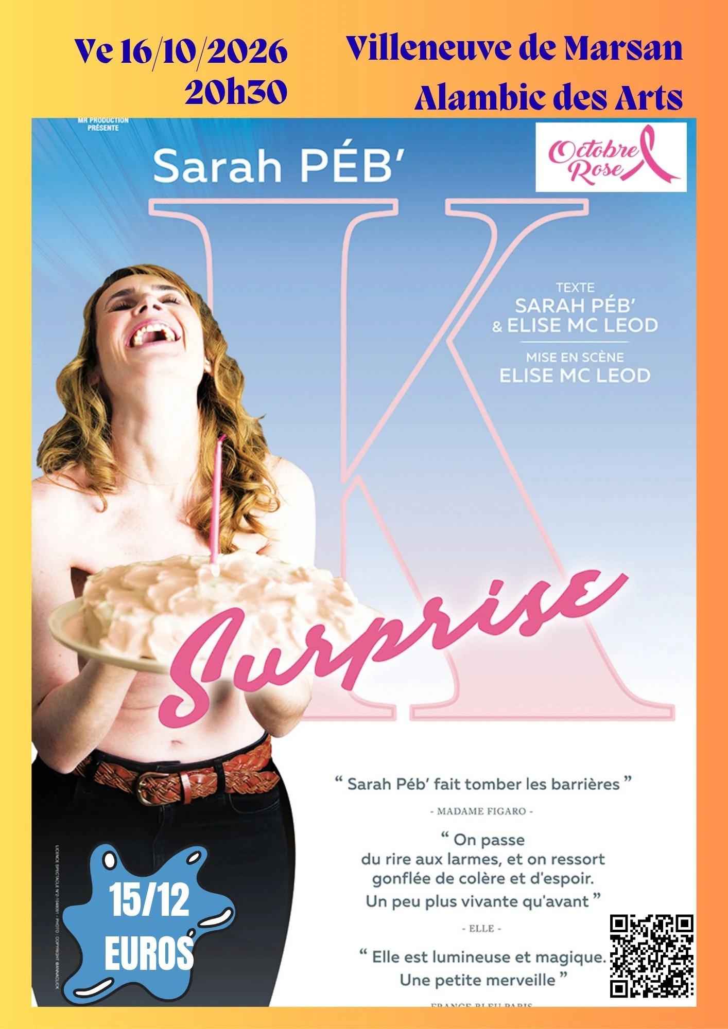 One woman show : K Surprise