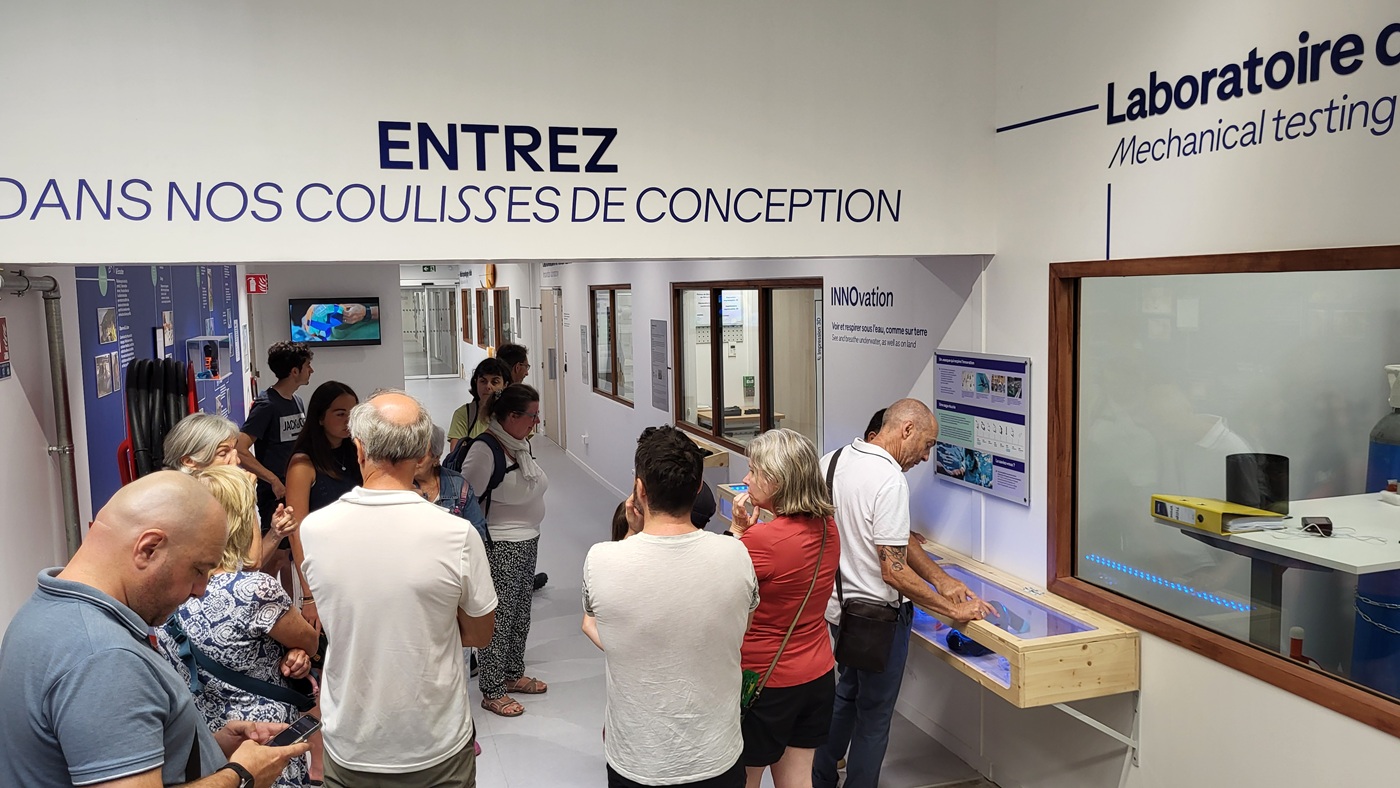 Visite du centre de conception mondial Decathlon