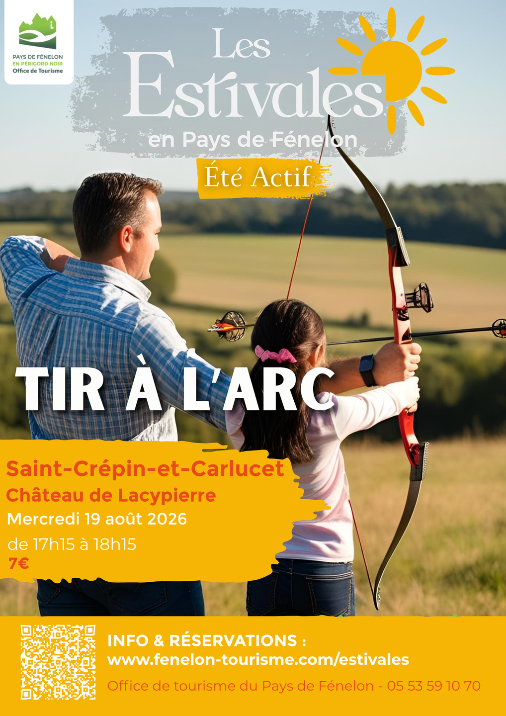 ÉTÉ ACTIF : Tir à l'arc à Saint-Crépin-Carlucet