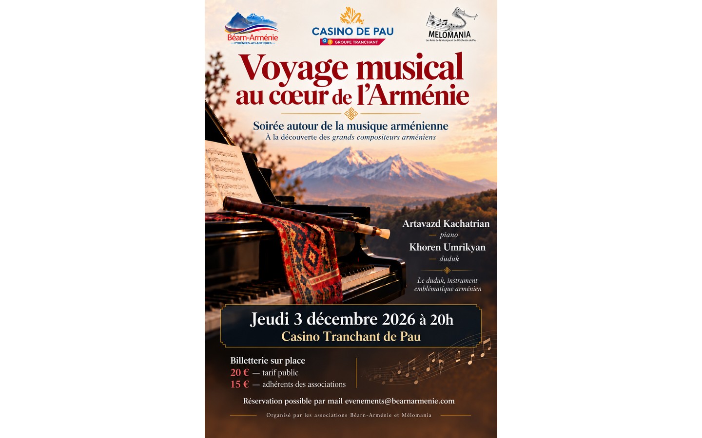 Voyage musical au coeur de l'Arménie
