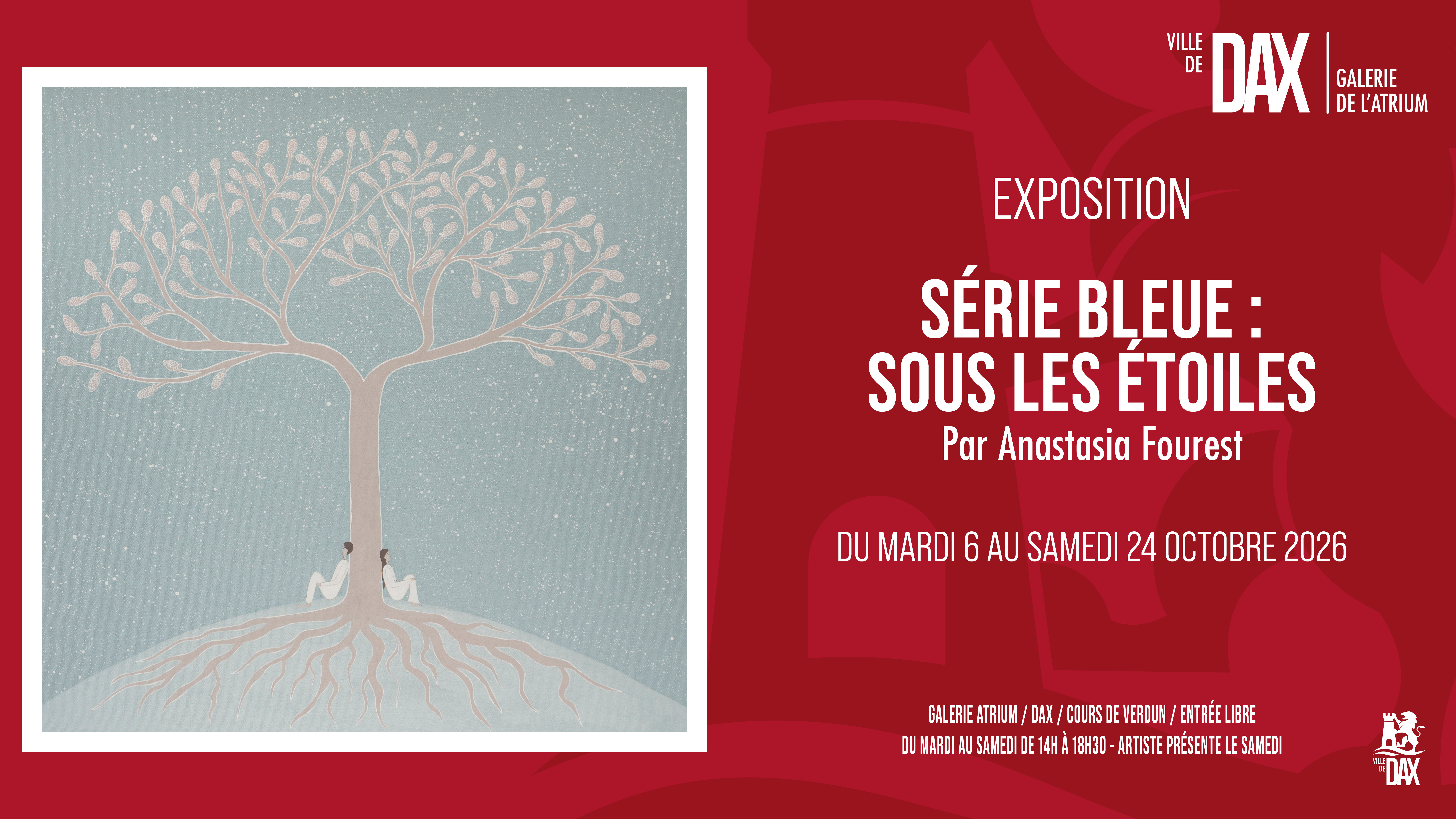 Exposition – Série bleue : sous les étoiles