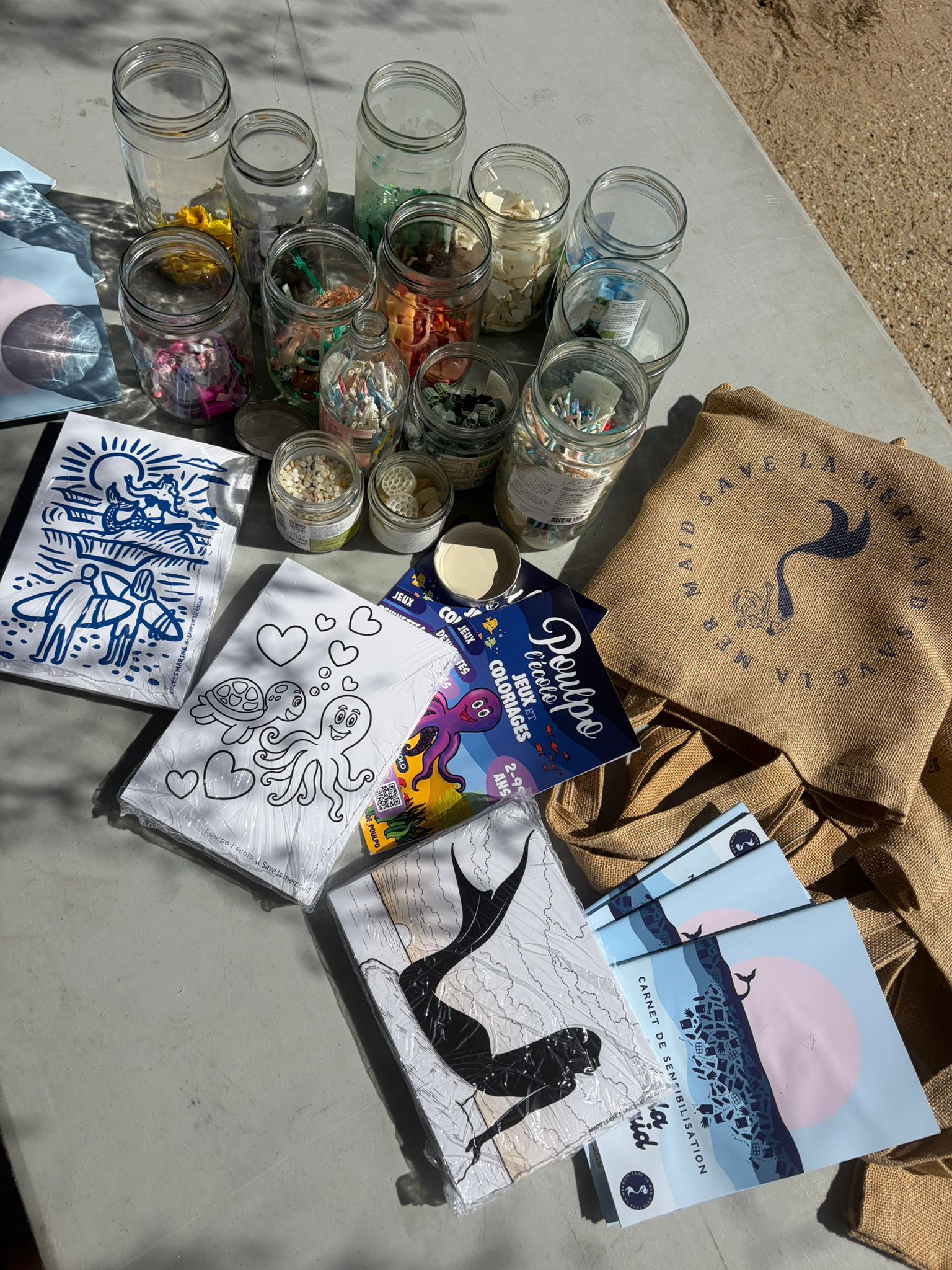 Atelier « Du déchet microplastique à l'œuvre » par Save la Mermaid