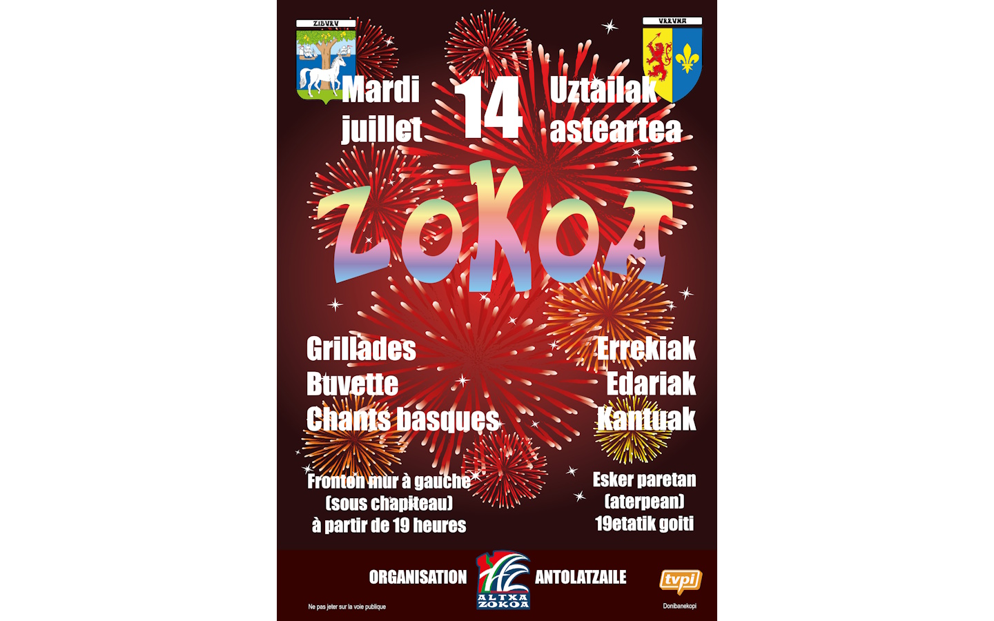 Grillades et chants basques
