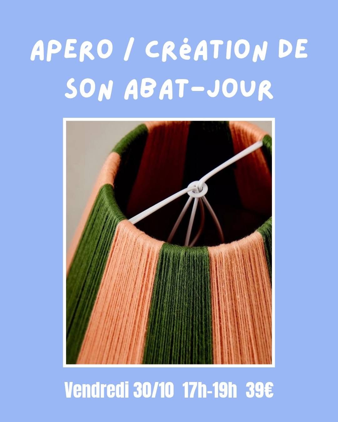 Atelier créé ton abat-jour - Kompo Concept