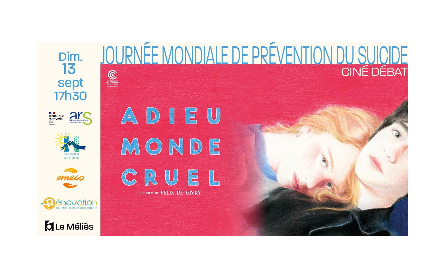 Adieu monde cruel