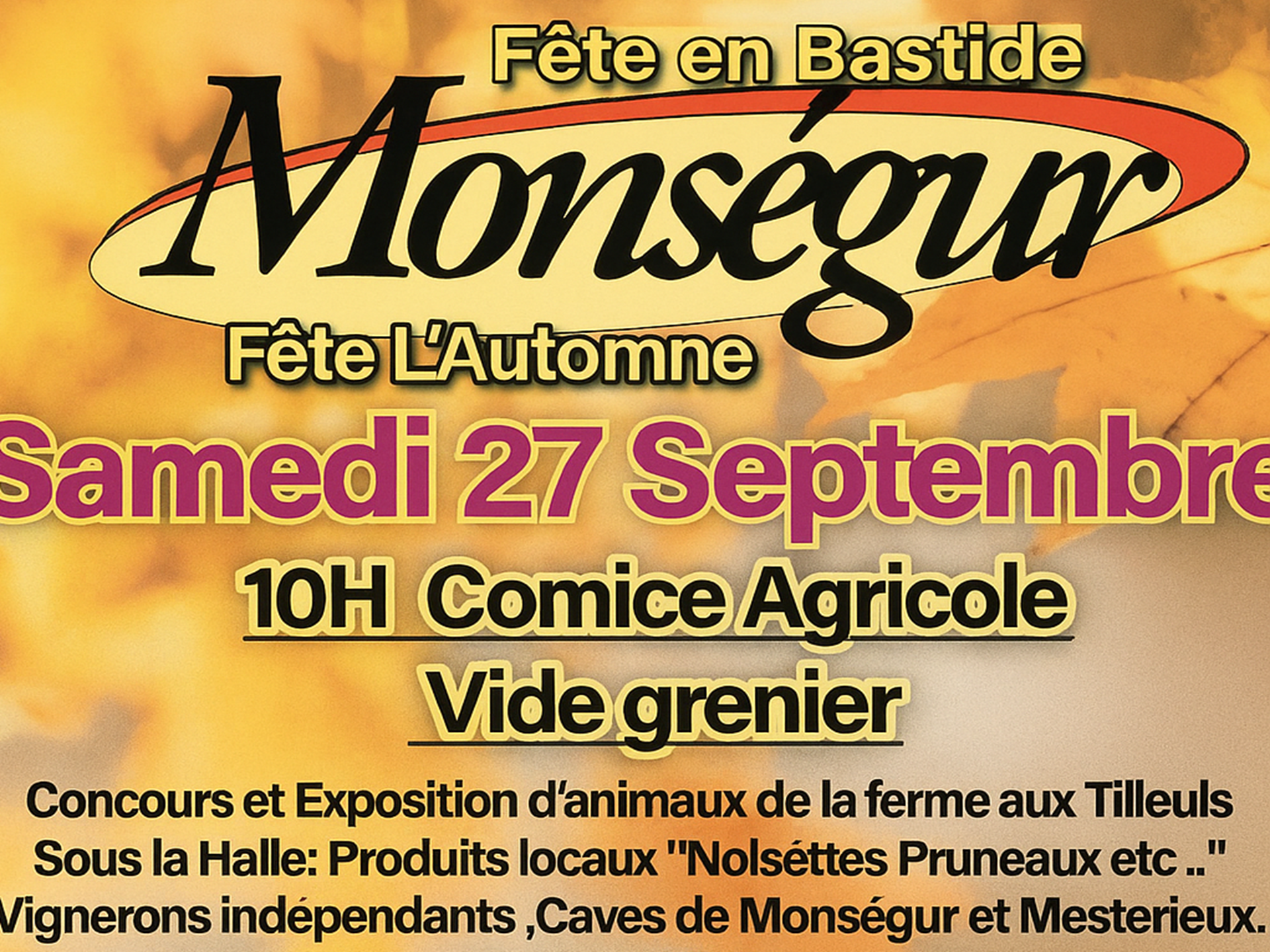 Monségur en fête