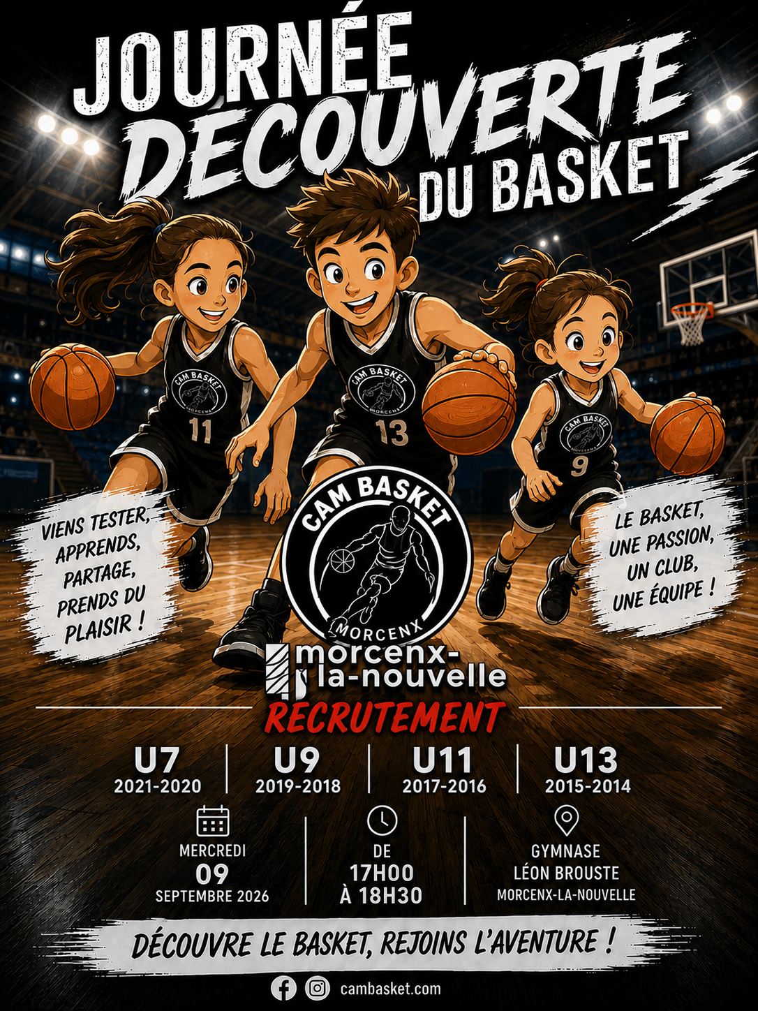 Journée découverte du basket