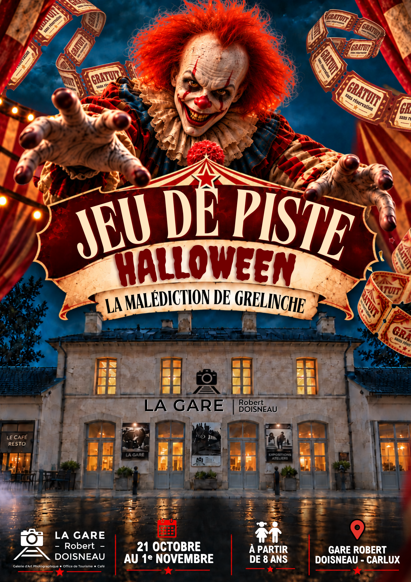 Jeu de piste Halloween – La malédiction de Grelinche
