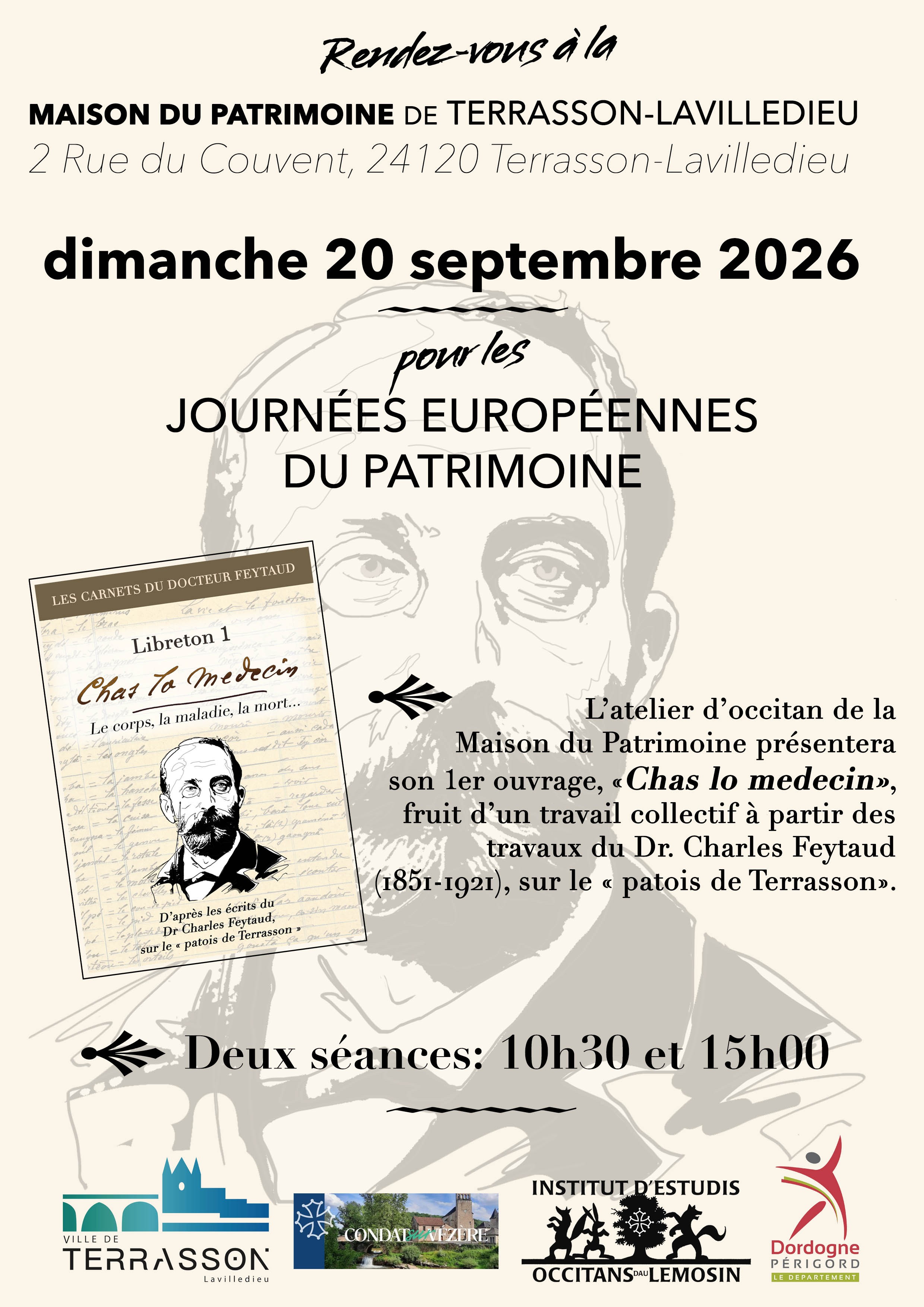 Journées Européennes du Patrimoine : « Chas lo ...
