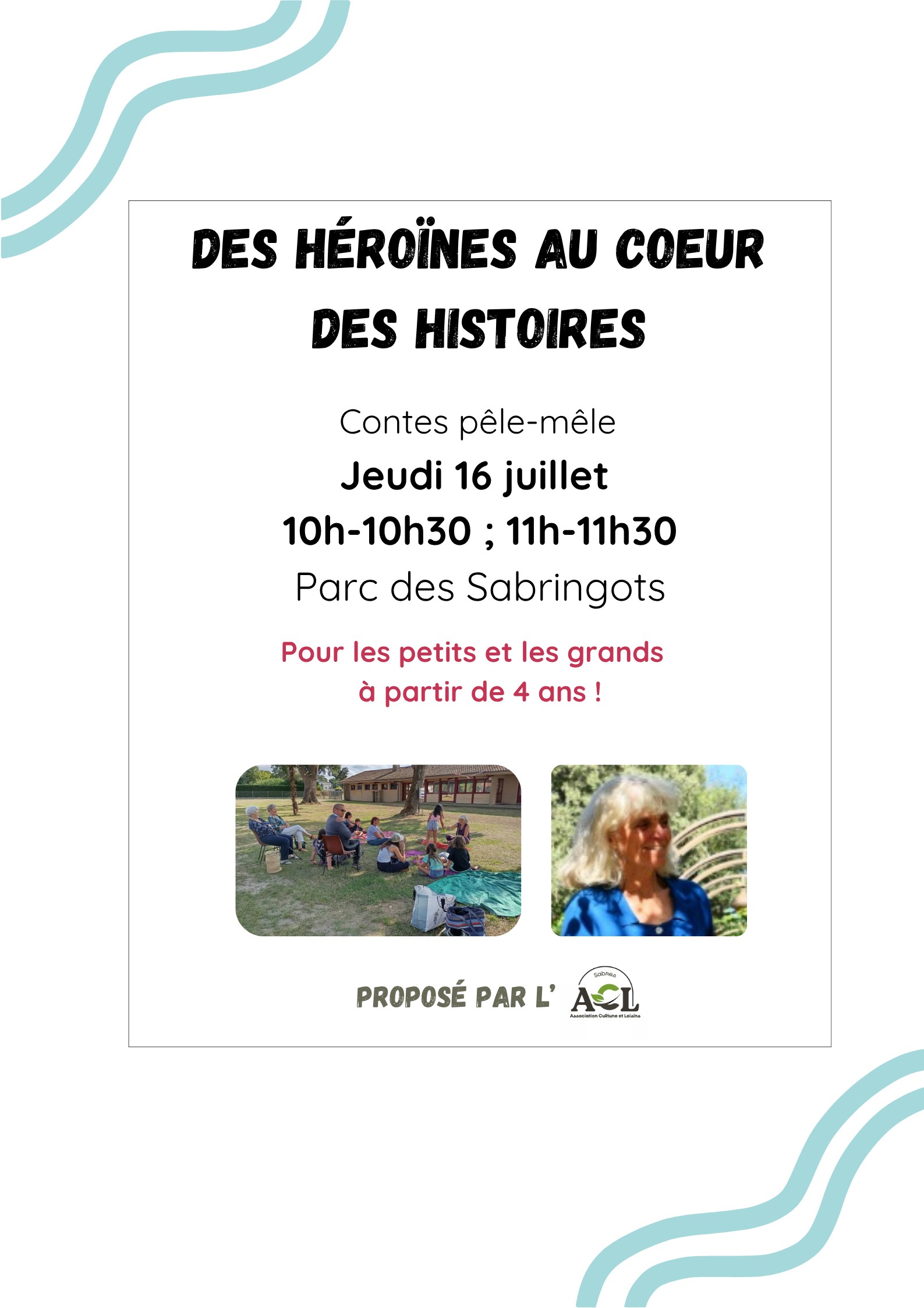 "Des héroïnes au coeur des histoires", contes  ...