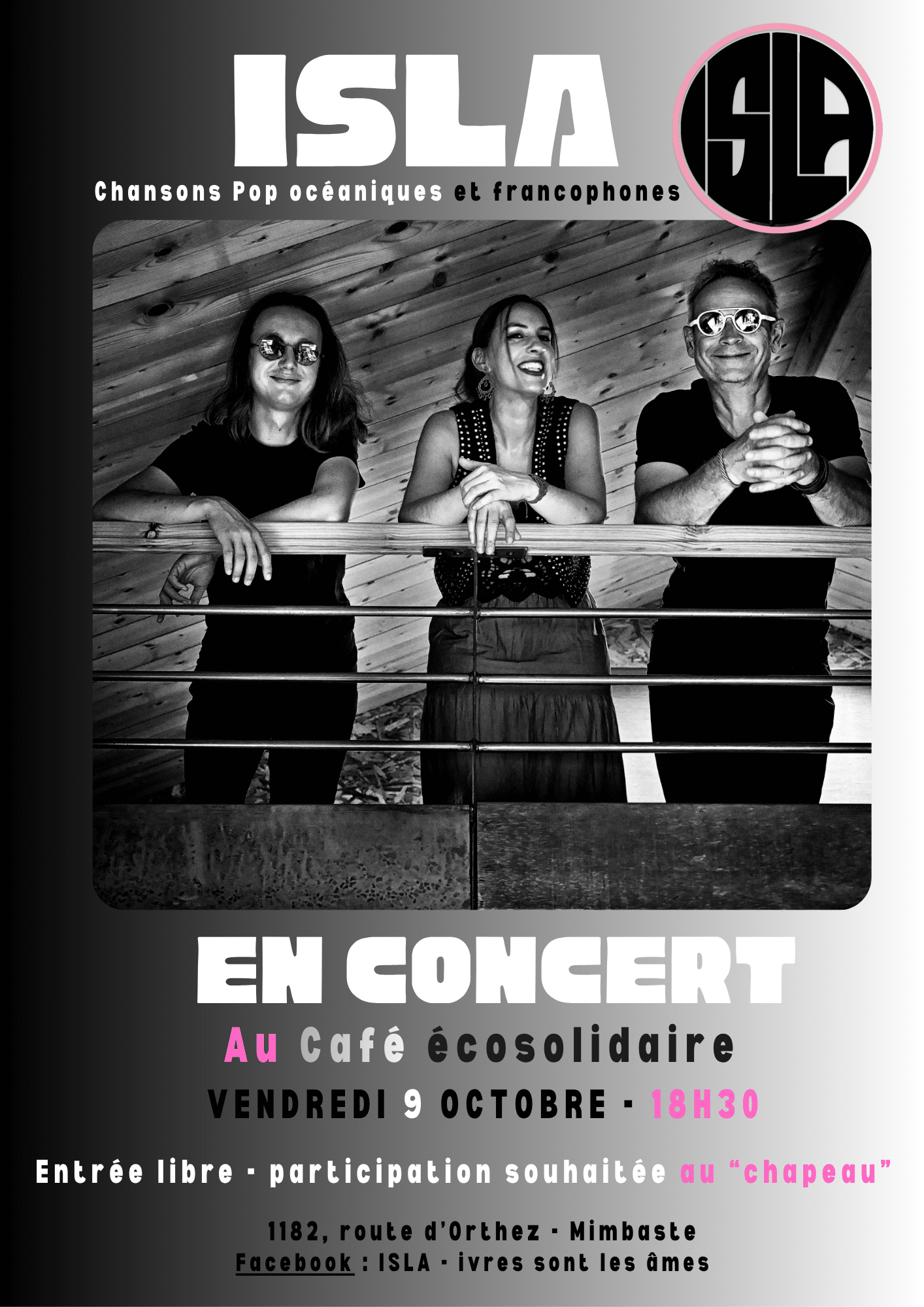 Concert du groupe Isla