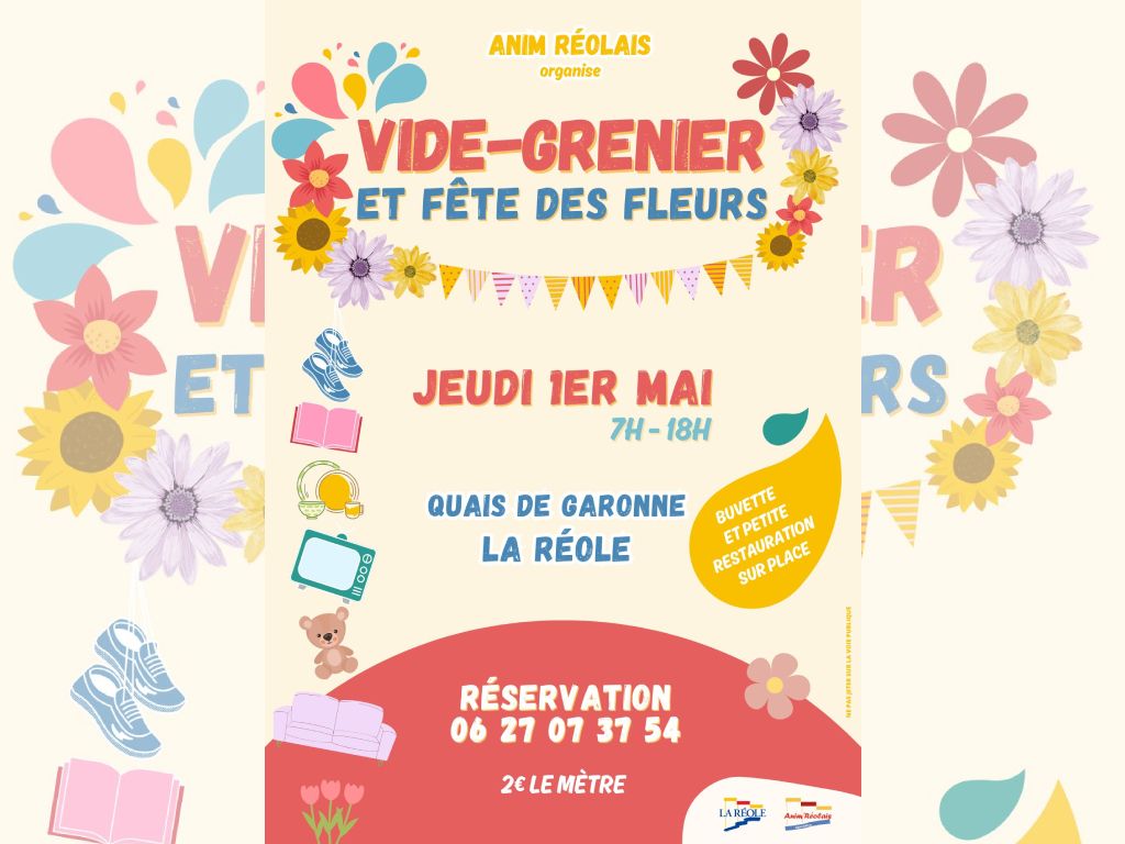 Fête des fleurs et vide-grenier de printemps