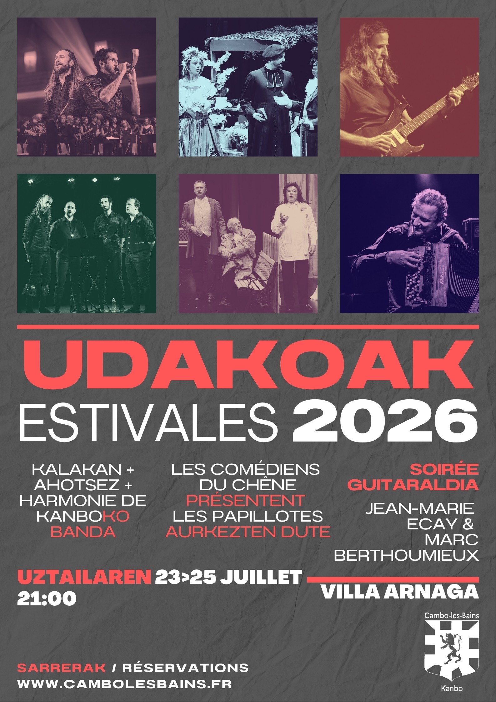 Udakoak / Les Estivales d'Arnaga / Kalakan - A ...