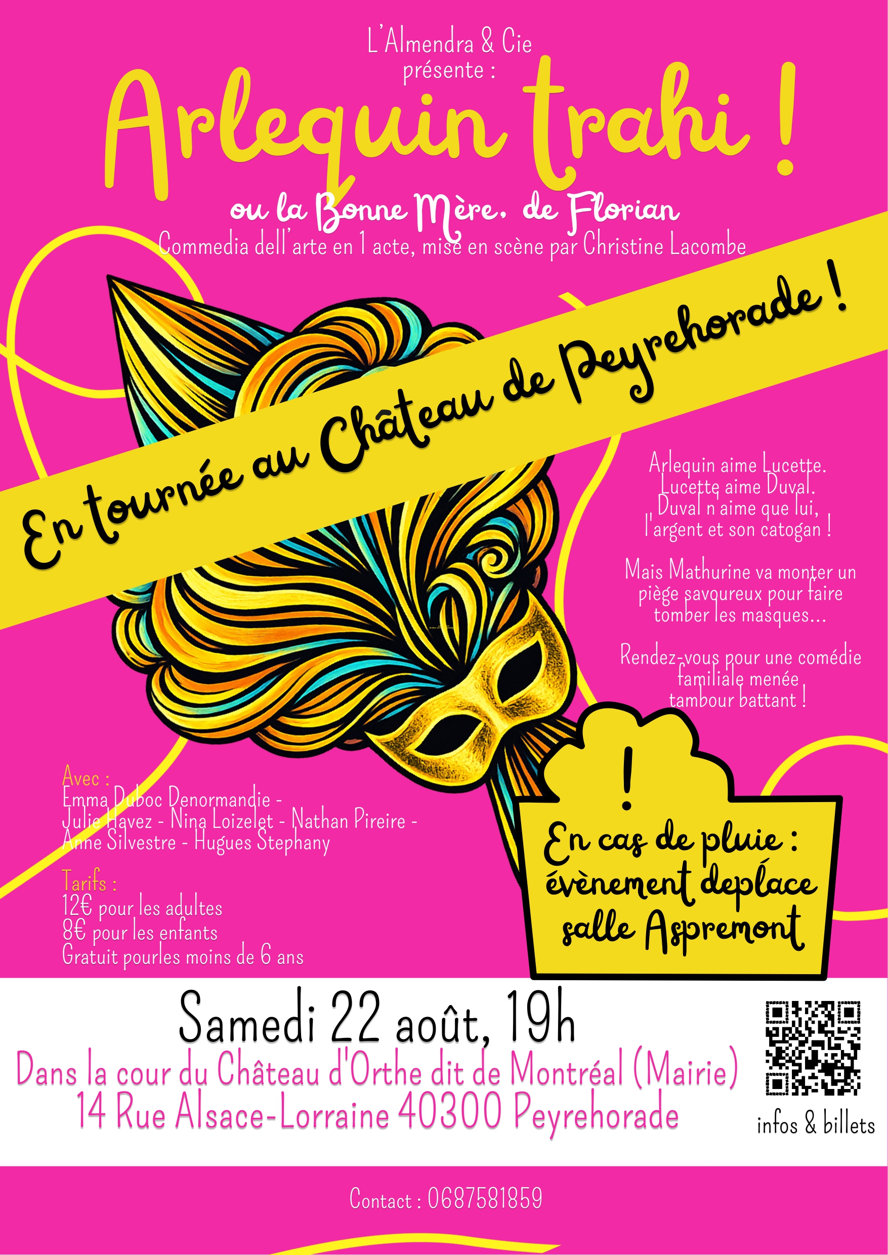 Théâtre : Arlequin Trahi ou La Bonne Mère