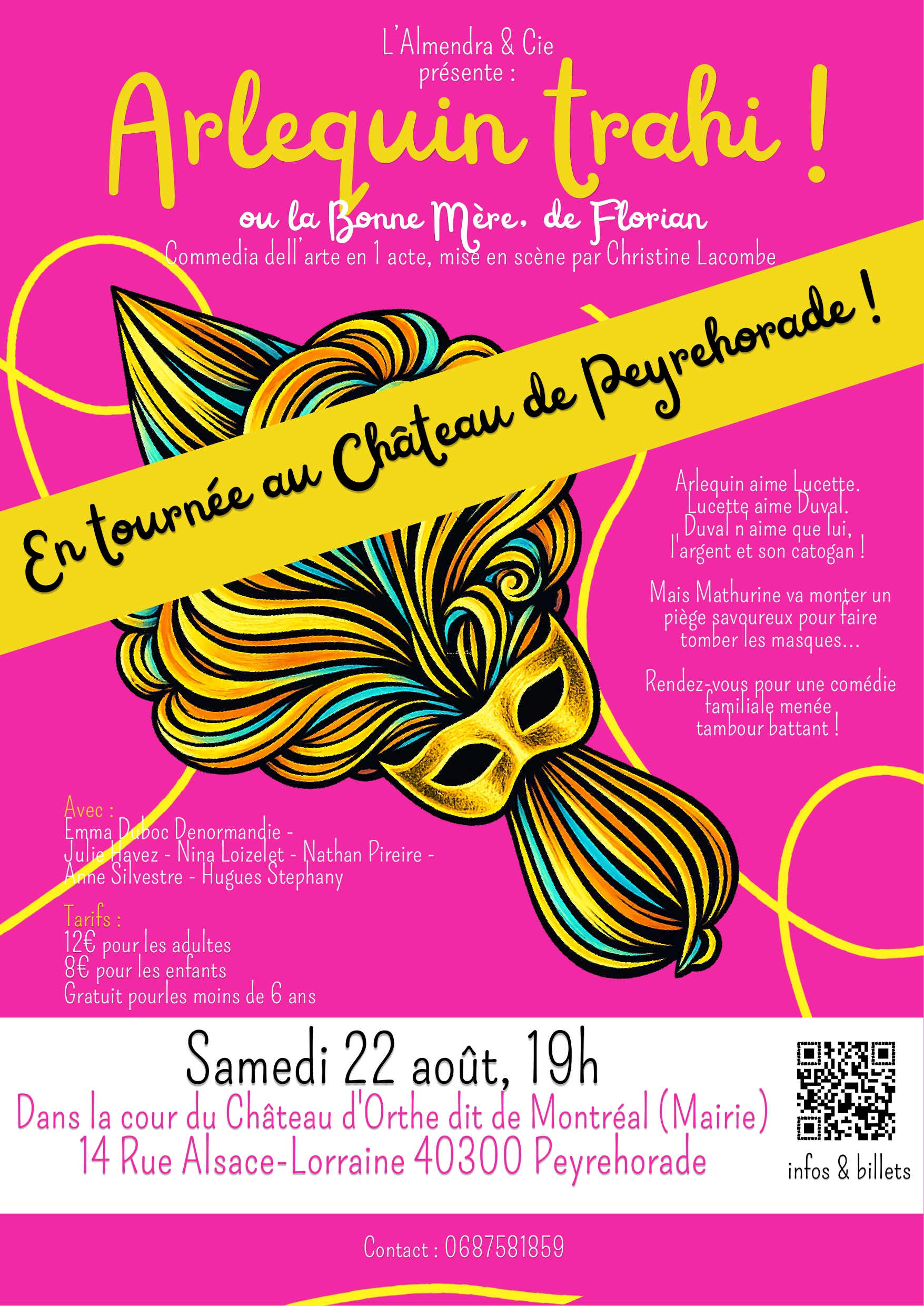 Théâtre : Arlequin Trahi ou La Bonne Mère